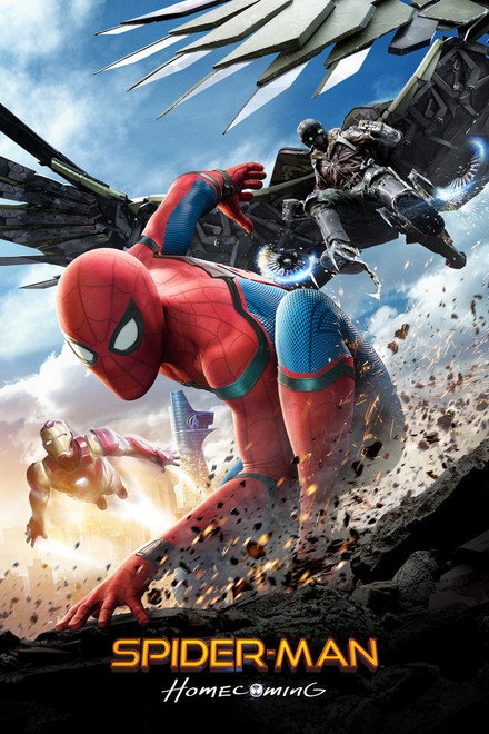Movie poster of "Spider-Man: Homecoming"