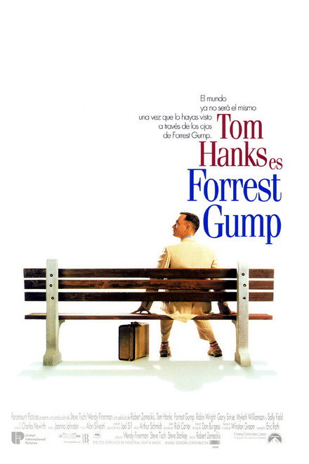 Movie poster of "Forrest Gump"