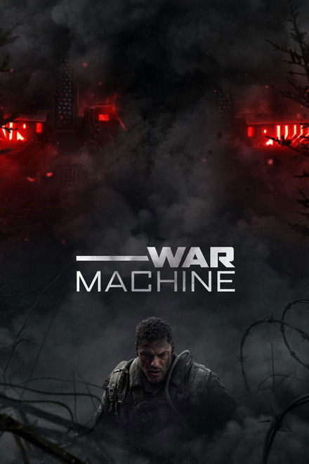 Movie poster of "War Machine"