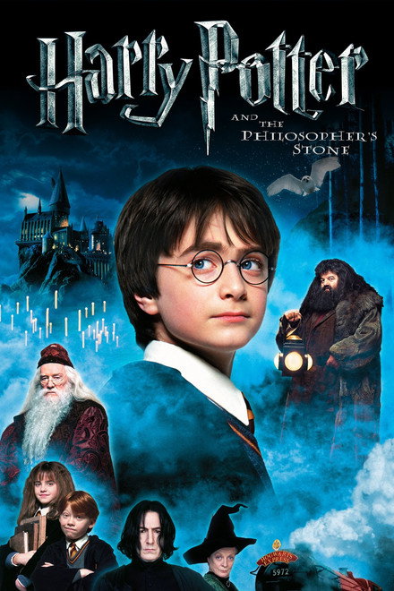 Movie poster of "Harry Potter and the Philosopher's Stone"