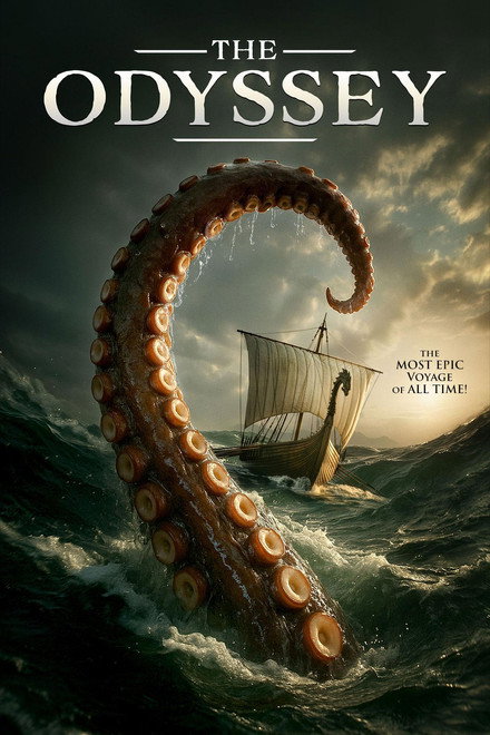 Movie poster of "The Odyssey"