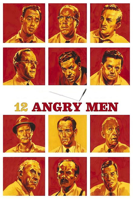 Movie poster of "12 Angry Men"