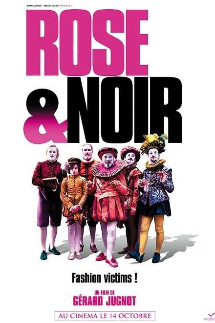 Rose et noir