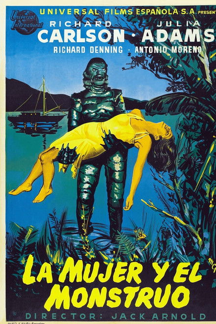 El monstruo de la laguna negra