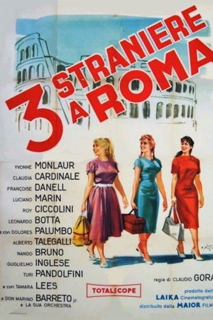 3 straniere a Roma