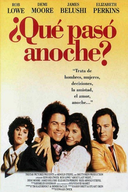 ¿Te acuerdas de anoche?