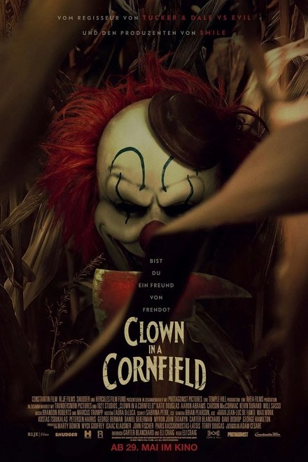 Clown in a Cornfield