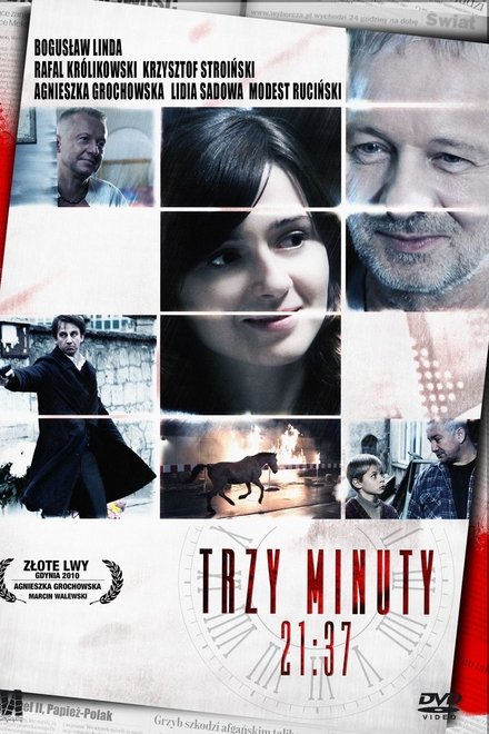 Trzy minuty. 21:37
