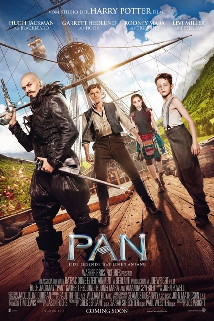Pan - Fantasy / 2015 / ab 12 Jahre