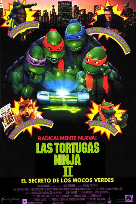 Las Tortugas Ninja II: El Secreto del Ooze