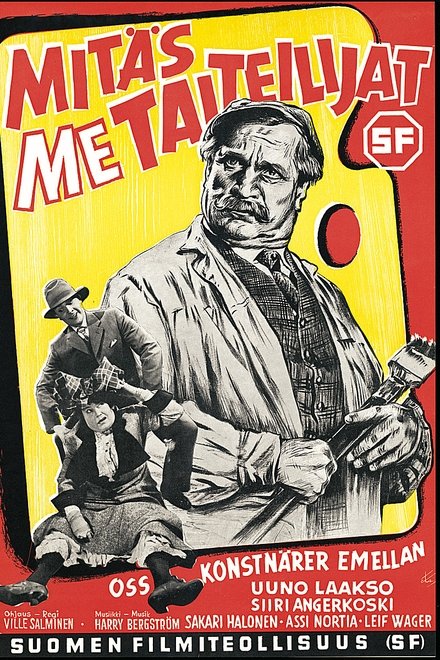 Mitäs me taiteilijat
