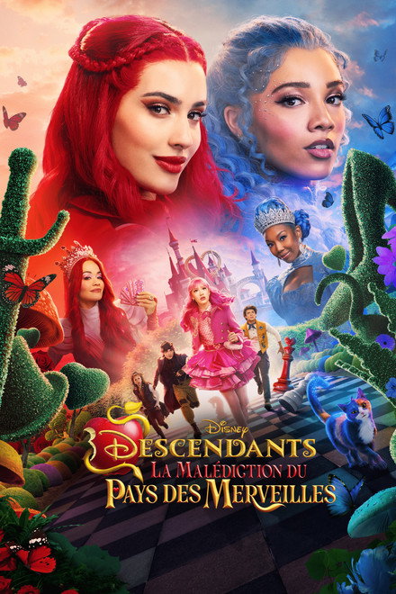 Affiche : Descendants : La Mal&eacute;diction du Pays des Merveilles