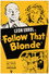 Follow That Blonde