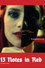 13 notes en rouge