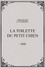 La toilette du petit chien