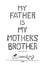 My Father is my Mother's Brother photo