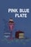 Pink Blue Plate photo