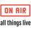 On Air  logo