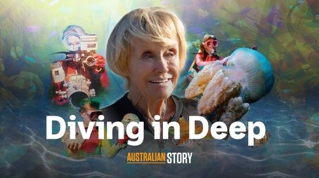 Diving in Deep (Part 2) - Valerie Taylor (2023) - Episode 4 poster and promotional image