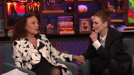 Julianne Moore; Diane Von Furstenberg (2019) - Episode 38 poster and promotional image