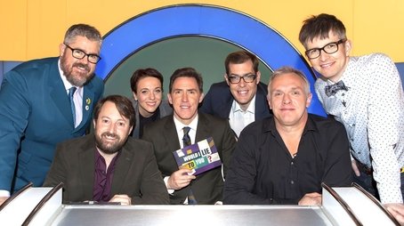 Gareth Malone OBE, Amanda Abbington, Richard Osman, Phill Jupitus and Greg Davies (2014) - Episode 6 poster and promotional image