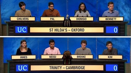 St Hilda's College, Oxford v Trinity College, Cambridge (2021) - Episode 20 poster and promotional image