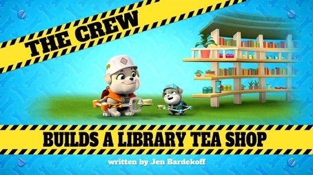 The Crew Builds a Library Tea Shop (2023) - Episode 31 poster and promotional image