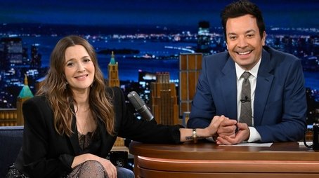 Drew Barrymore, Peso Pluma (2024) - Episode 132 poster and promotional image