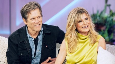 Kevin Bacon & Kyra Sedgwick, John Owen Lowe (2023) - Episode 127 poster and promotional image