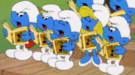 Crooner Smurf