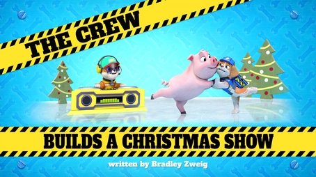 The Crew Builds a Christmas Show (2023) - Episode 35 poster and promotional image