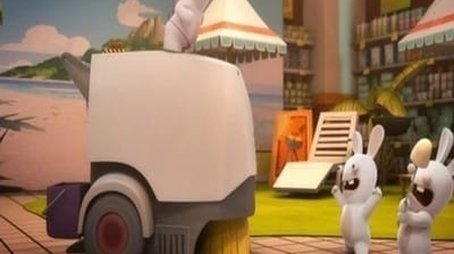 Rabbids vs the Vacuum Cleaner (2013) - Episode 5 poster and promotional image