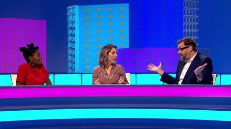 Richard Osman, Tom Allen, Sophie Hermann, Sophie Duker (2020) - Episode 1 poster and promotional image