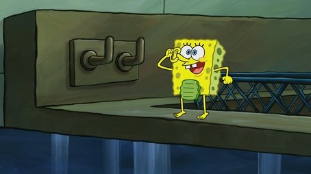 Bob Esponja Calça Quadrada1116