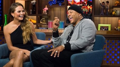 Chrissy Teigen & LL Cool J (2015) - Episode 70 poster and promotional image