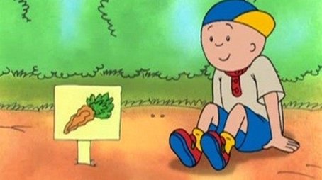 Caillou Grows Carrots (1998) - Episode 40 poster and promotional image