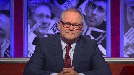 Jack Dee, Emmanuel Sonubi, Dehenna Davison MP (2023) - Episode 4 poster and promotional image