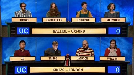 Balliol College, Oxford v King's College London (2021) - Episode 26 poster and promotional image