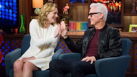 Elizabeth Moss & John Slattery (2015) - Episode 60 poster and promotional image