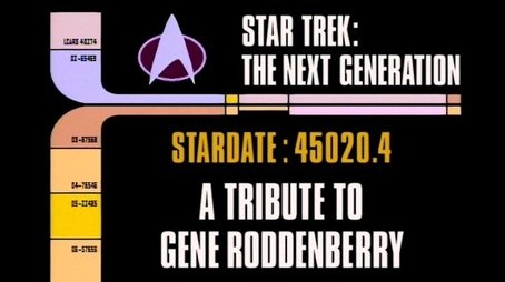Mission Logs Jahr Fünf - Tribut an Gene Roddenberry