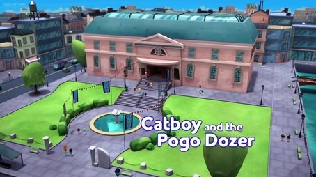Catboy and the Pogo-Dozer
