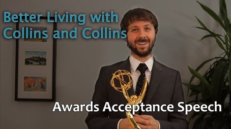 Collins and Collins: Better Living with Collins and Collins - How to Accept an Award (2014) - Episode 65 poster and promotional image