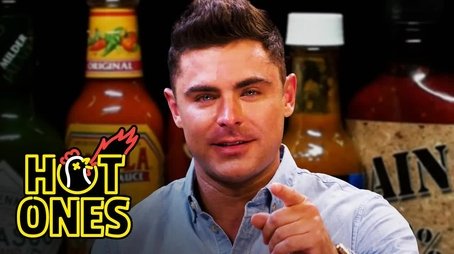 Zac Efron Ups the Ante While Eating Spicy Wings (2020) - Episode 8 poster and promotional image