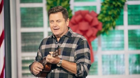 Nick Offerman, Ariana DeBose, Duff Goldman, Rob Thomas (2021) - Episode 63 poster and promotional image