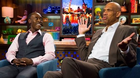 Kareem Abdul Jabbar & Don Cheadle (2013) - Episode 70 poster and promotional image