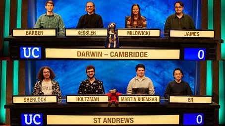 Darwin College, Cambridge v St Andrews (2020) - Episode 8 poster and promotional image