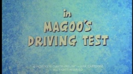 Magoo's Driving Test (1977) - Episode 29 poster and promotional image