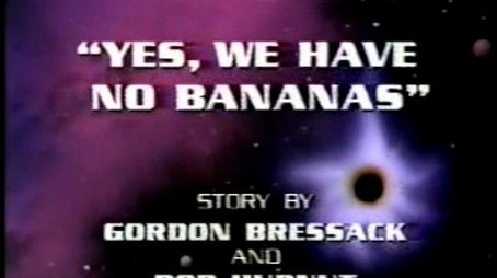 Yes, We Have No Bananas (1996) - Episode 1 poster and promotional image