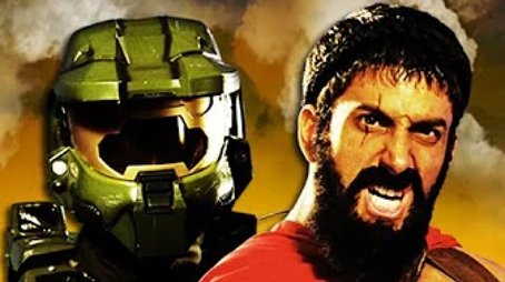 Master Chief vs. Leonidas (2012) - Episode 2 poster and promotional image