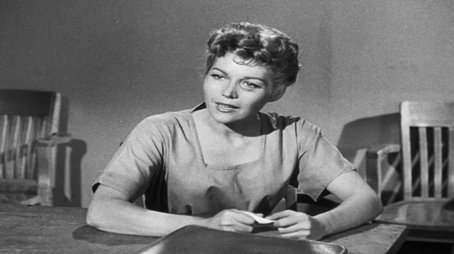 The Case of the Black-Eyed Blonde (1958) - Episode 37 poster and promotional image